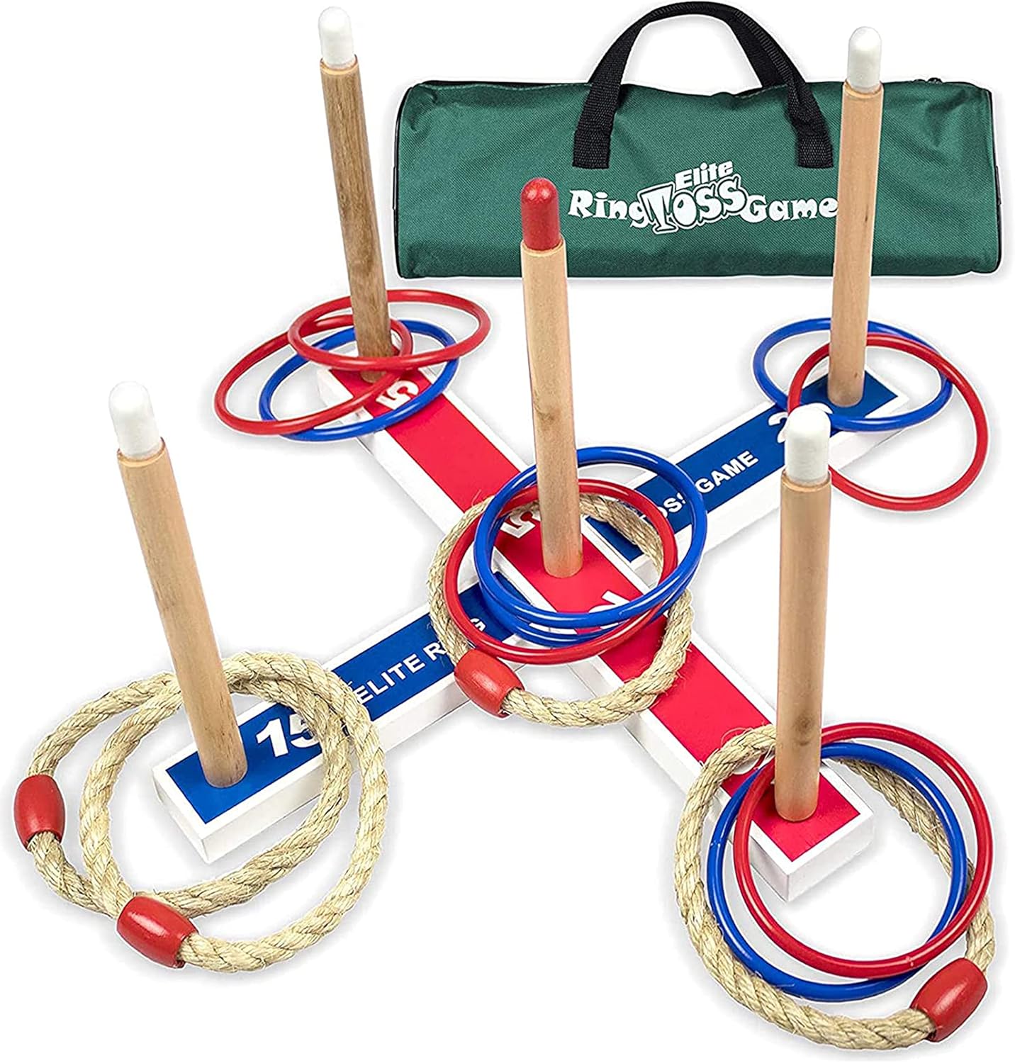 Elite Sportz Ring Toss Games for Kids - Winter Olympics Toys