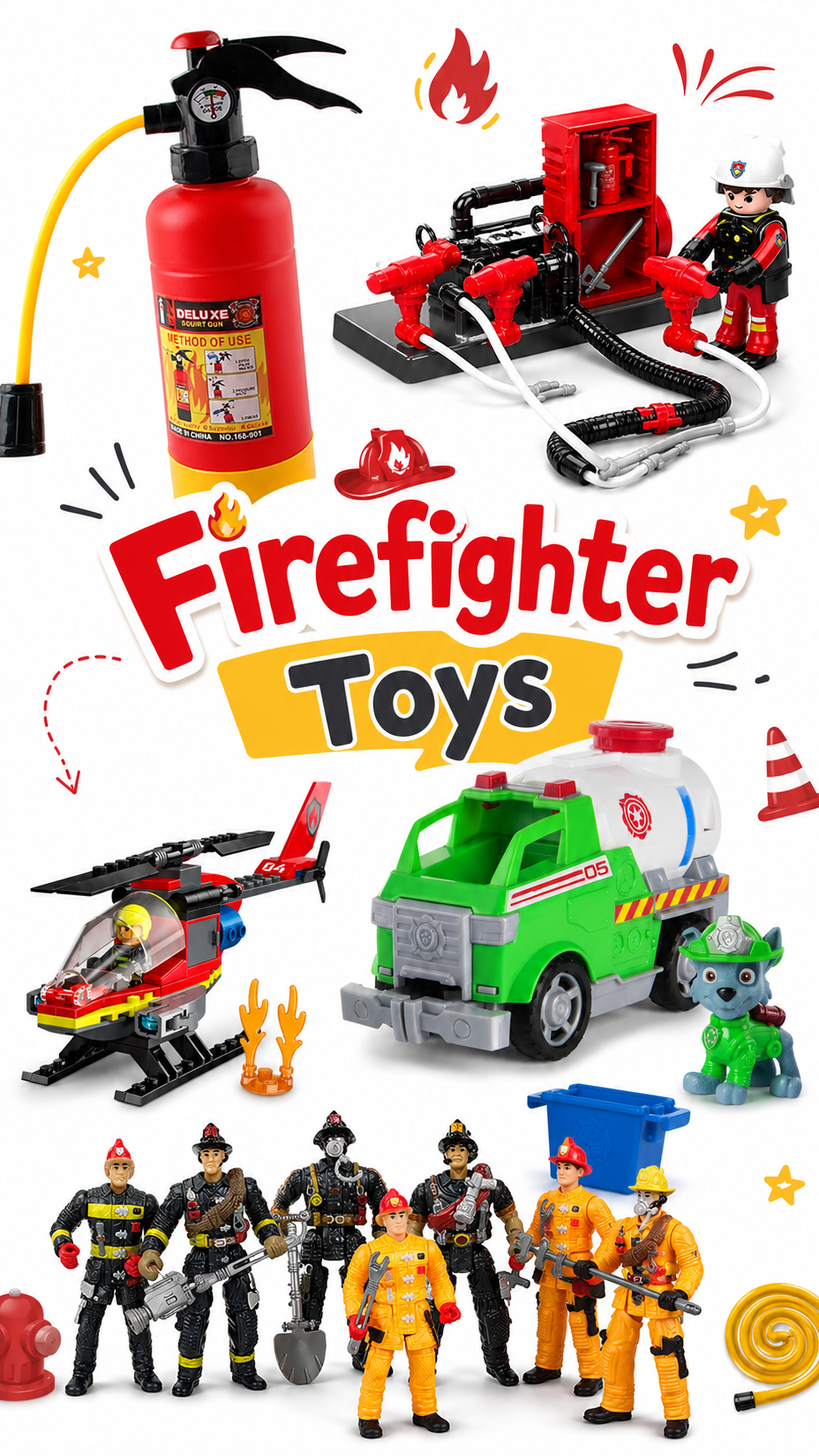 Firefighter Toys for Kids