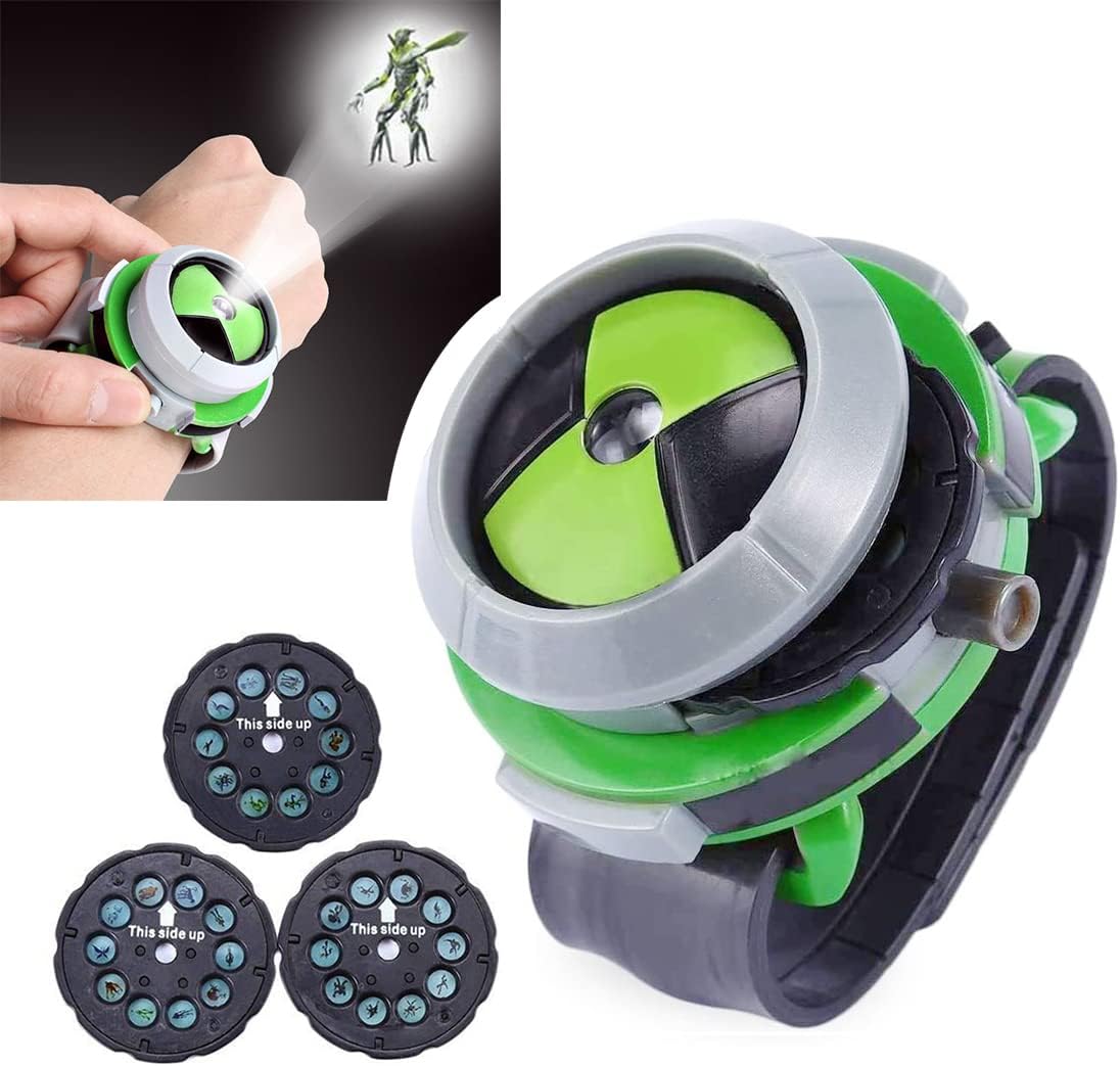 Grostmend Ben 10 Omnitrix Watch Alien Projector - Ben 10 Toys for Kids
