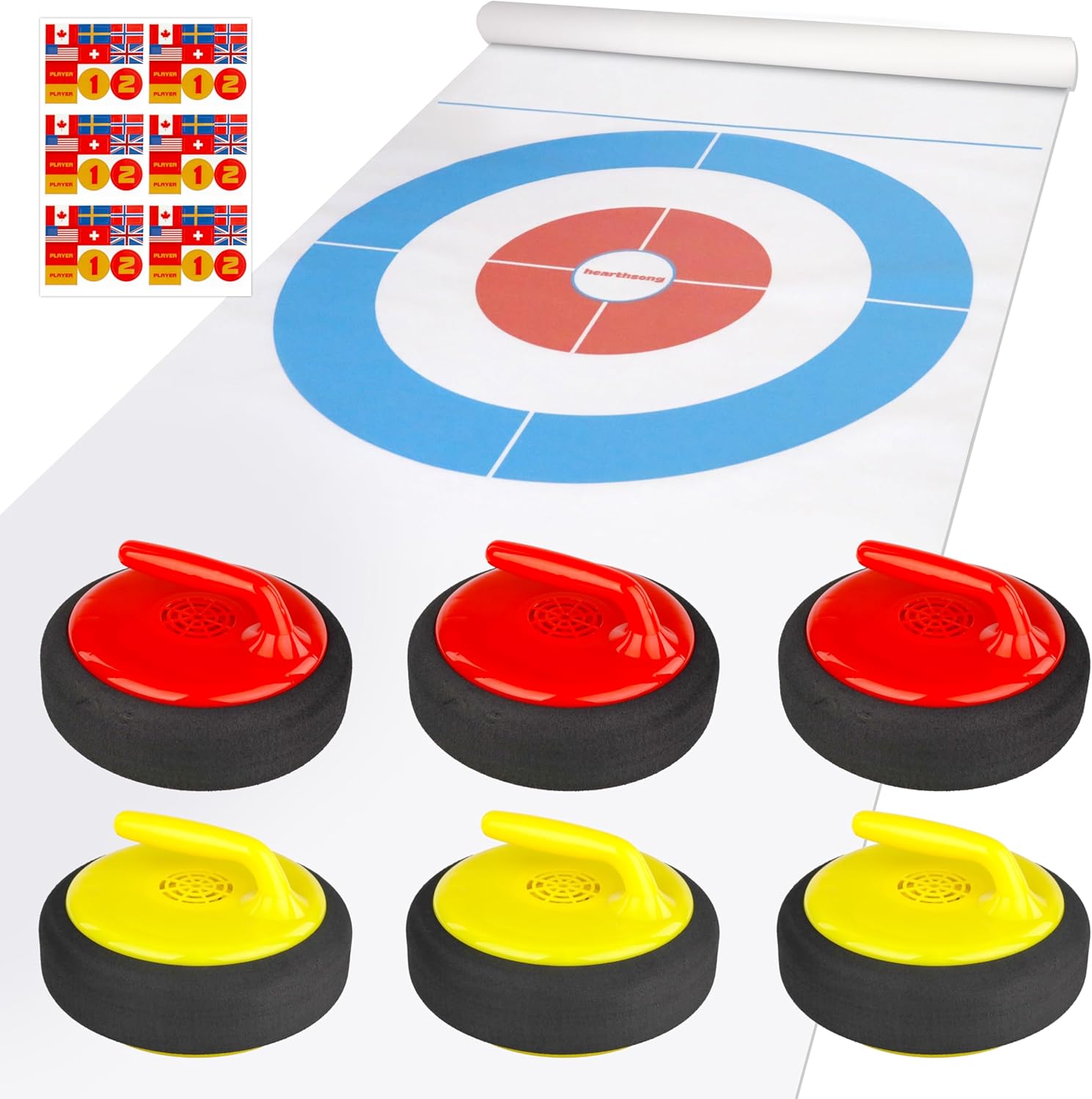 HearthSong Curling Zone - Winter Olympics Toys