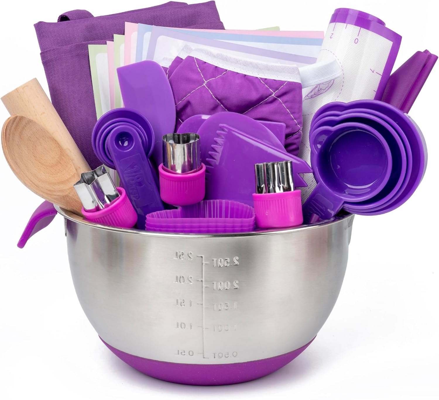 Kids Baking Set–Real Cooking Set - Baker Toys for Kids