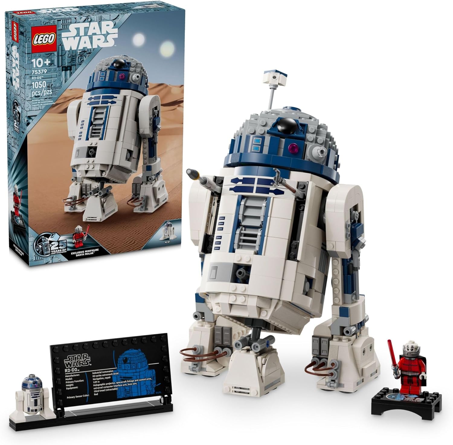 LEGO Star Wars R2-D2 Building Toy Set - Star Wars Toys for Kids