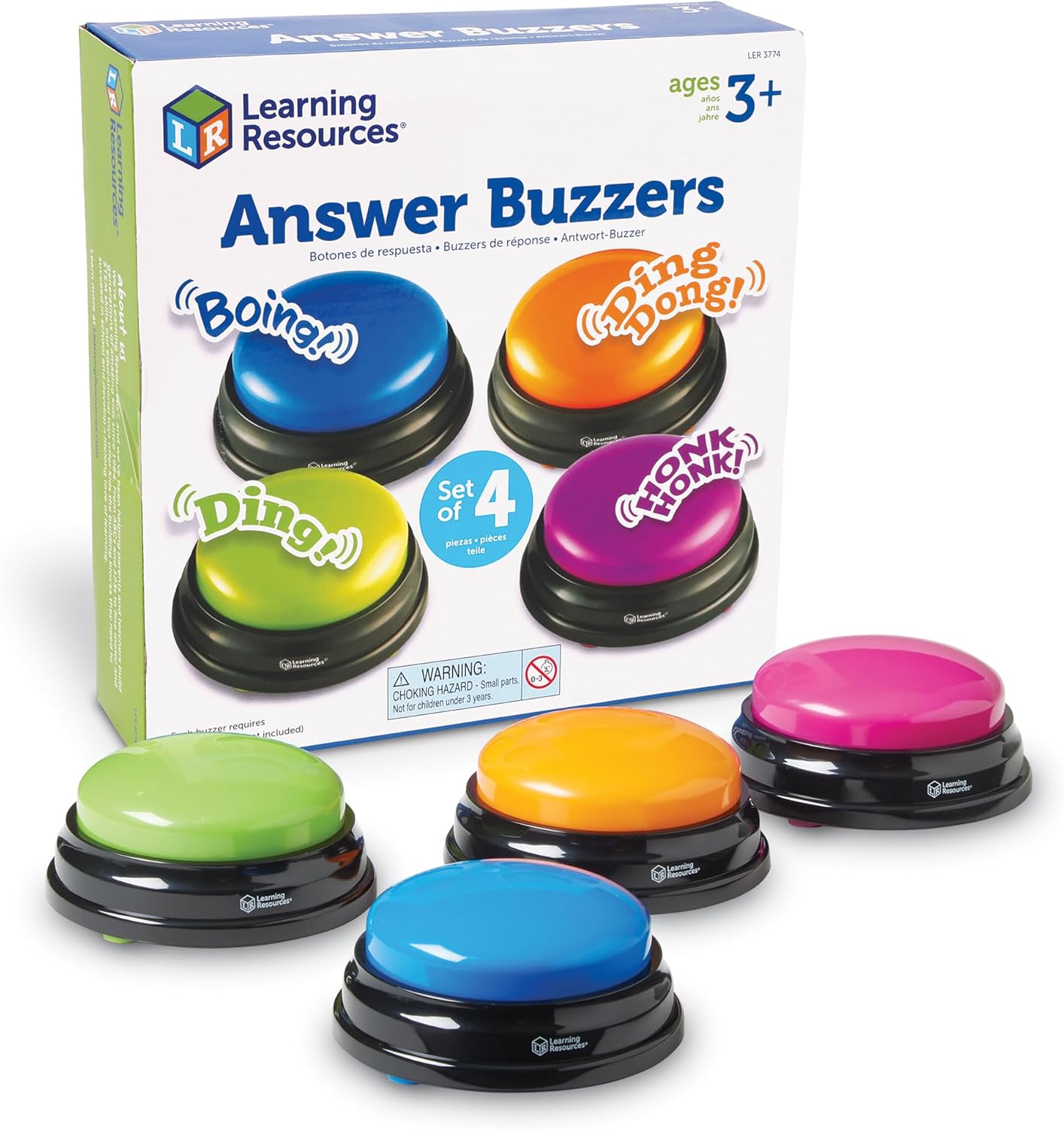 Learning Resources Answer Buzzers Classroom - Teacher Toys for Kids