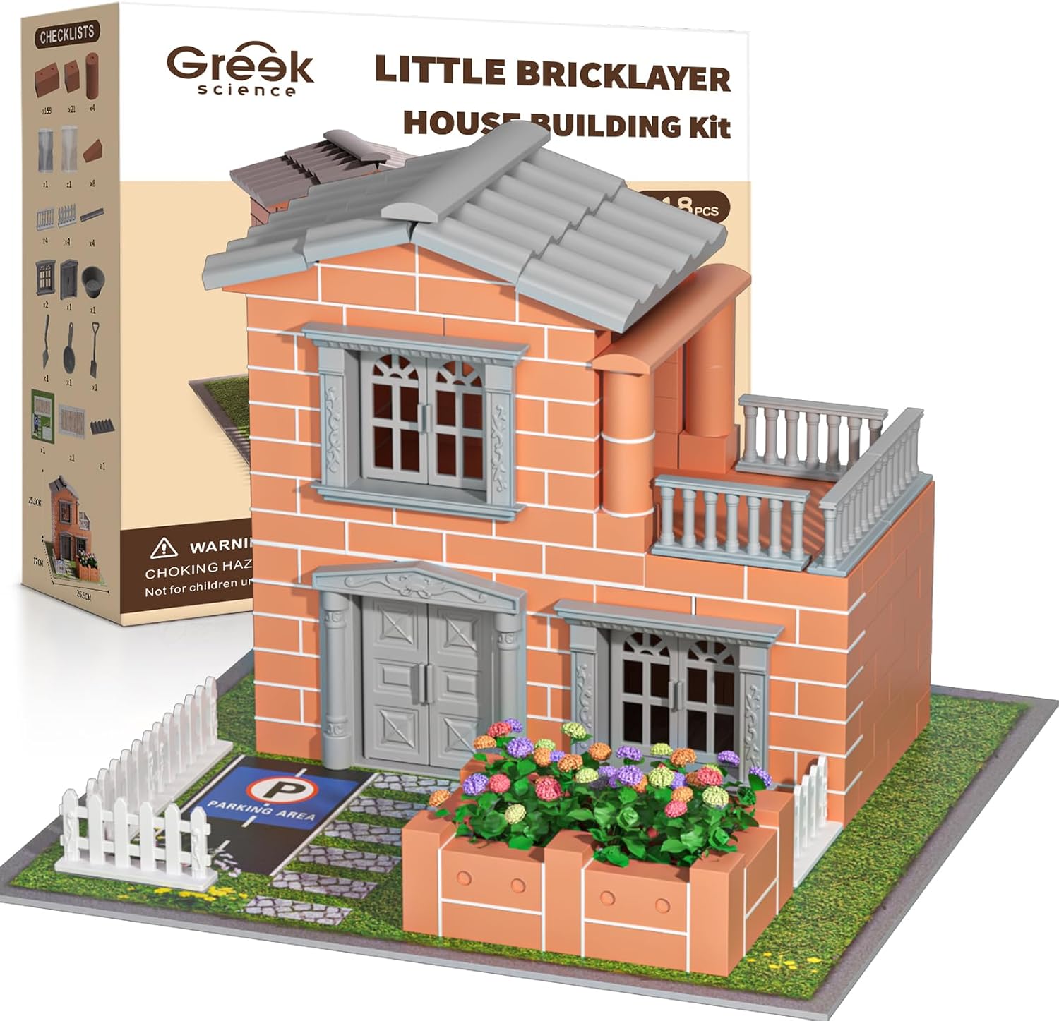 Mini House Building Kit for Kids - Architect Toys for Kids