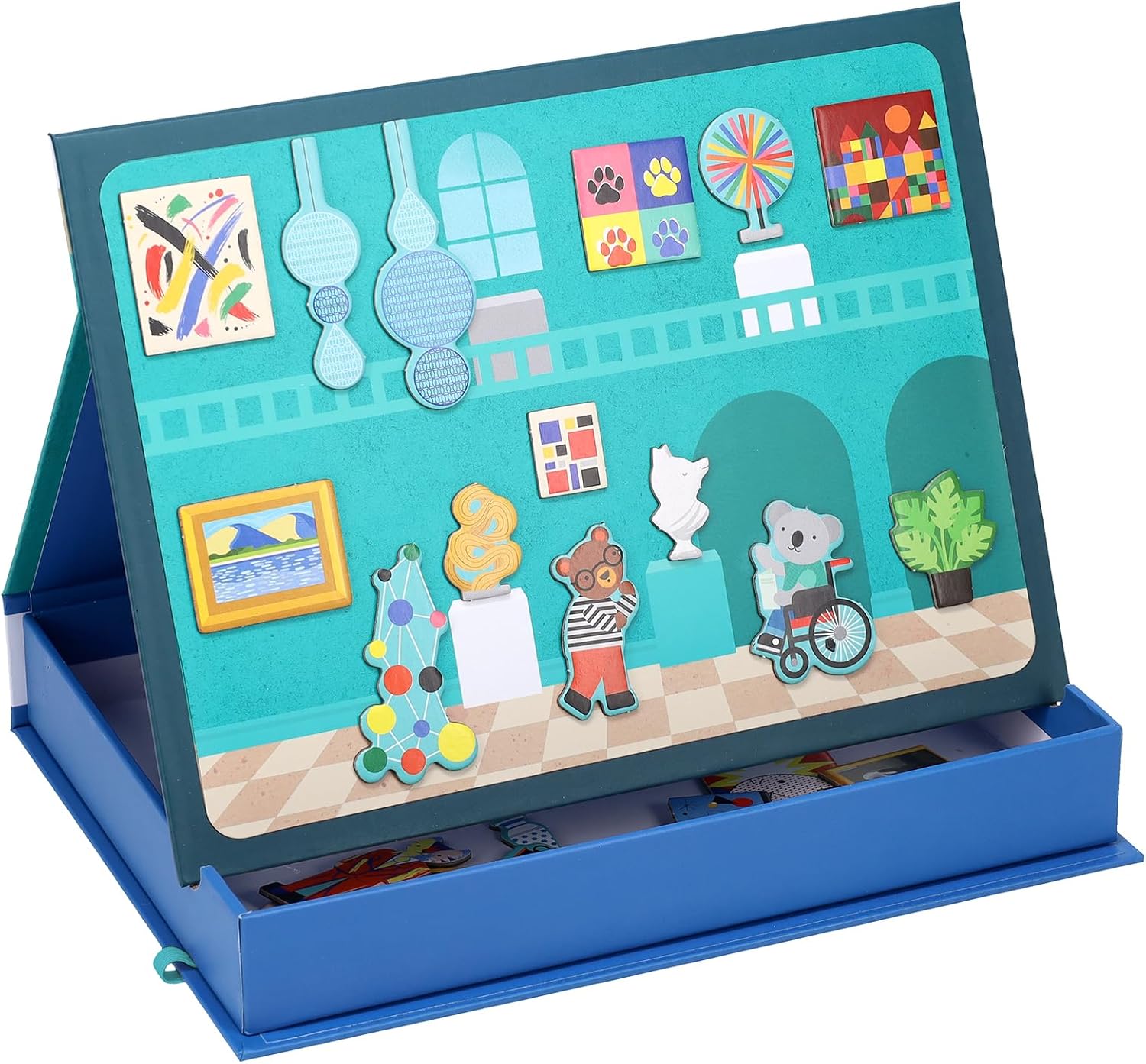 My Museum Magnetic Play Scene - Museum Curator Toys