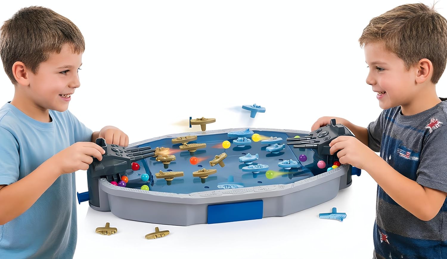 Naval Battleships Shooting Game - Navy Officer Toys