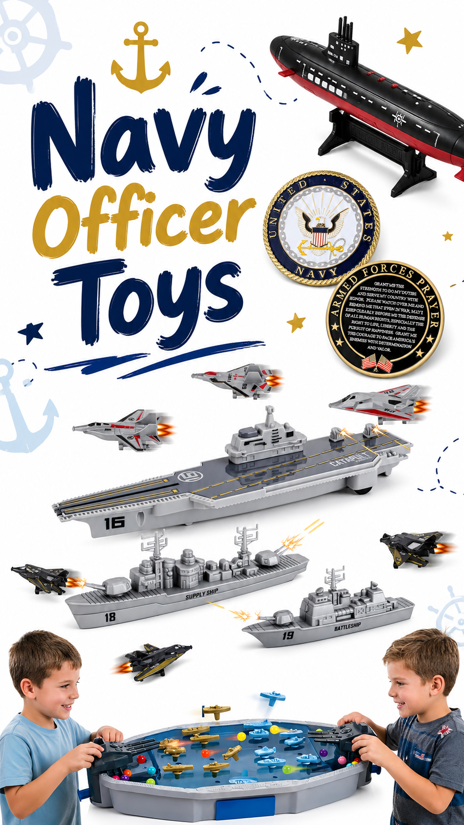 5 Navy Officer Toys Who Love Ocean Adventures