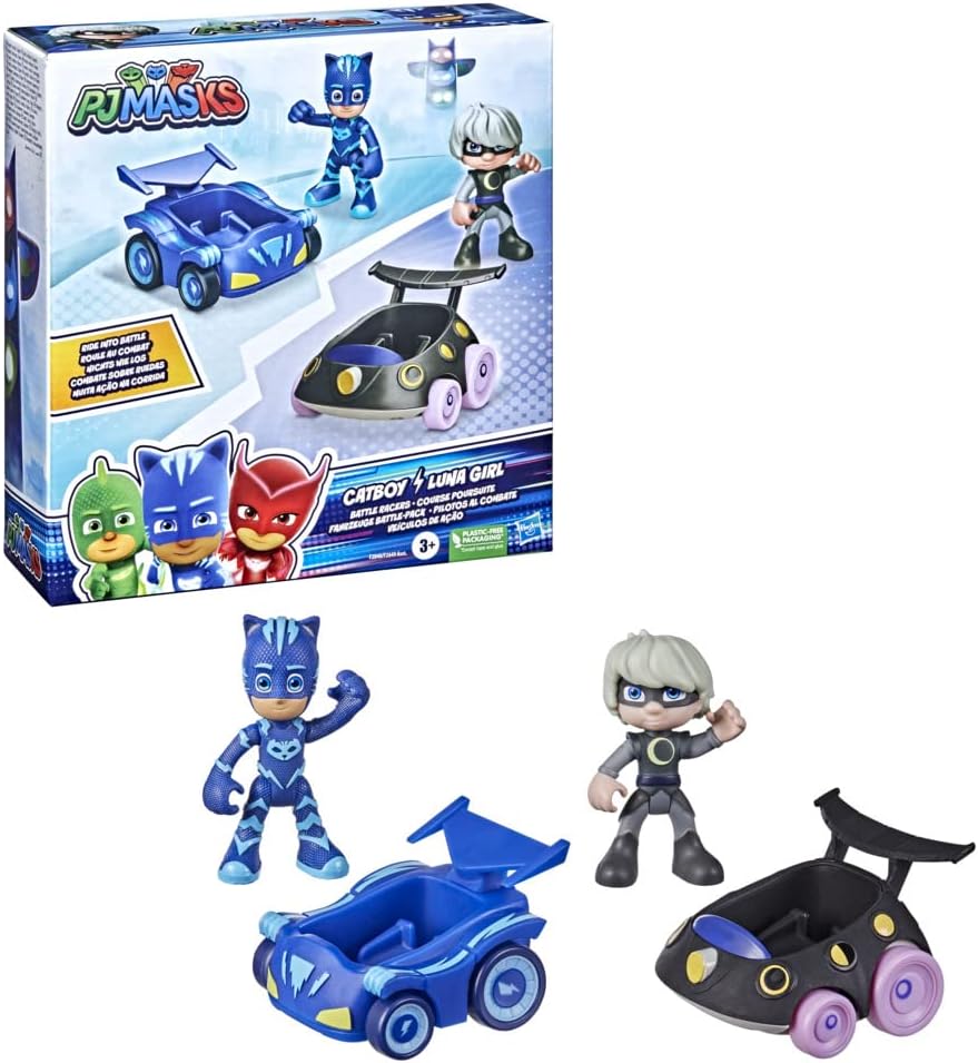 PJ Masks Catboy vs Luna Girl Battle Racers - PJ Masks Toys for Kids