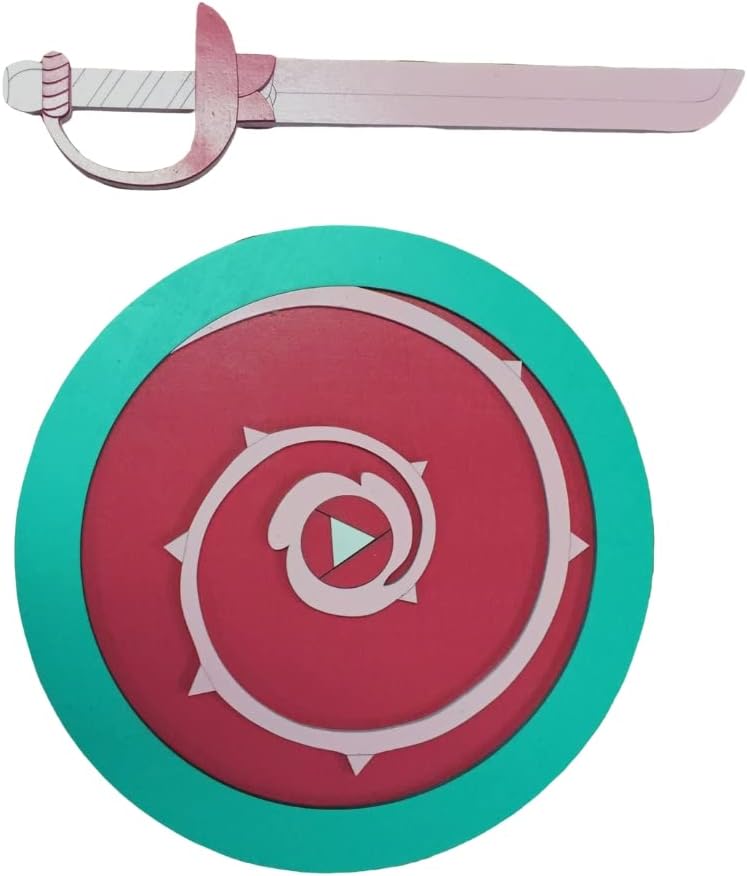 Rose Quartz Shield & Sword - Steven Universe Toys for Kids
