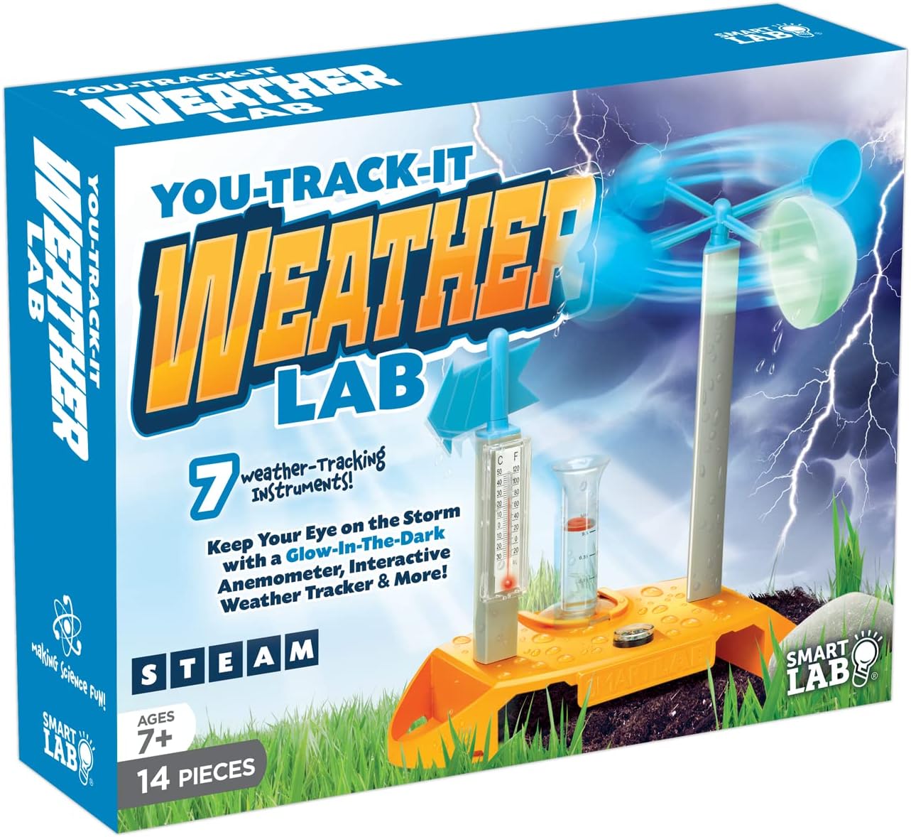 SMARTLAB Toys You-Track-It Weather Lab - Meteorologist Toys for Kids