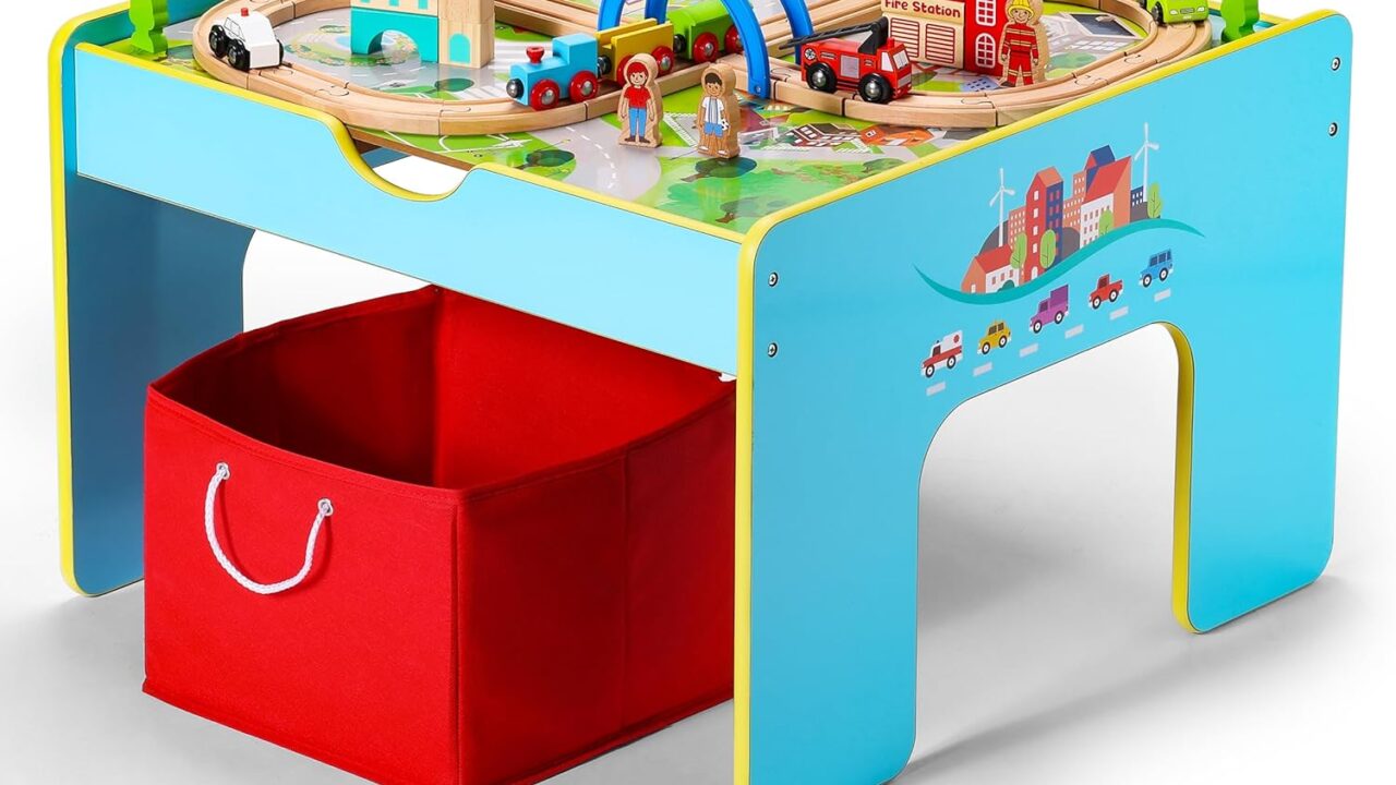 8 Best Train Tables for Your Child’s Playroom