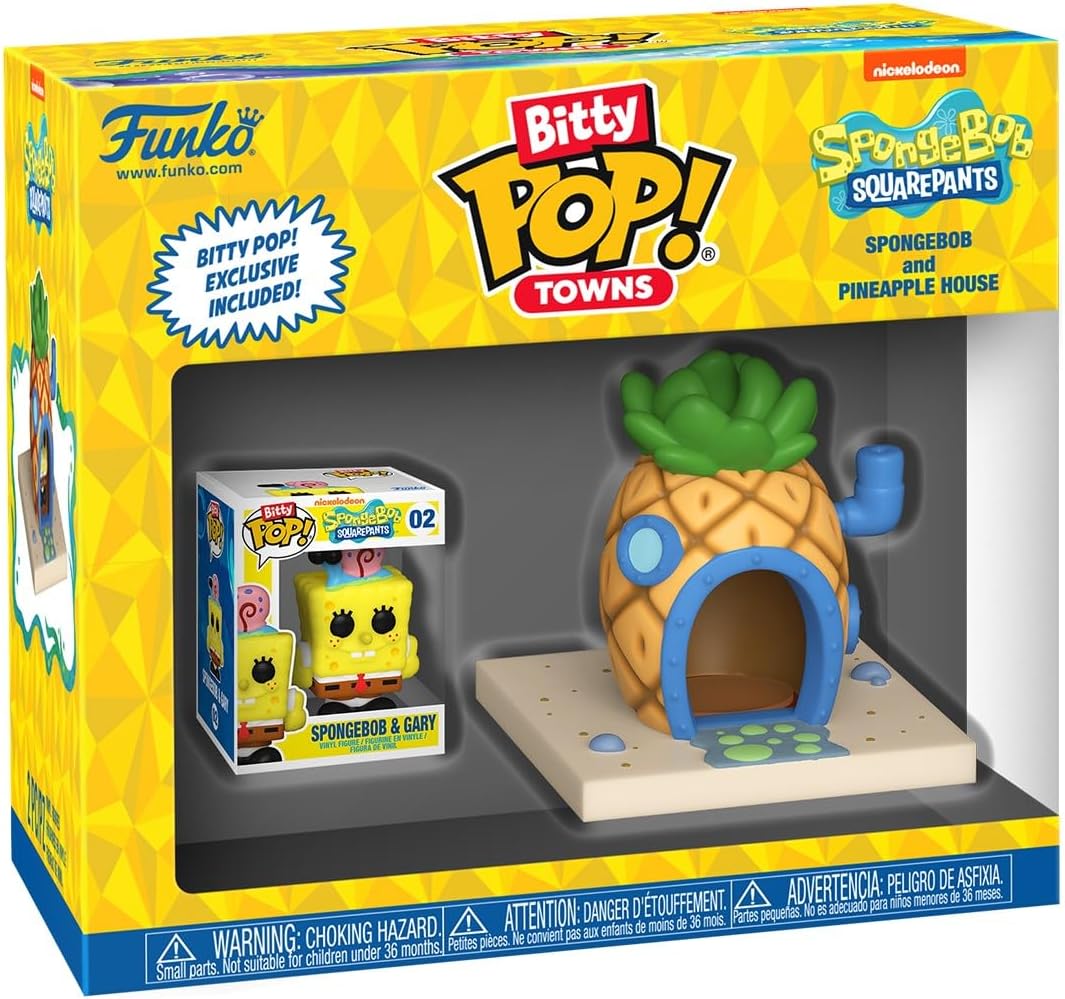 Spongebob Squarepants and Pineapple House - Spongebob Squarepants Toys