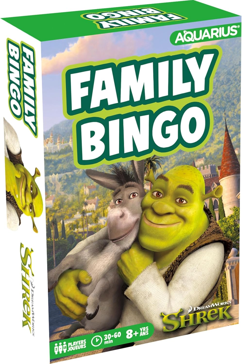 Aquarius Shrek Family Bingo Game