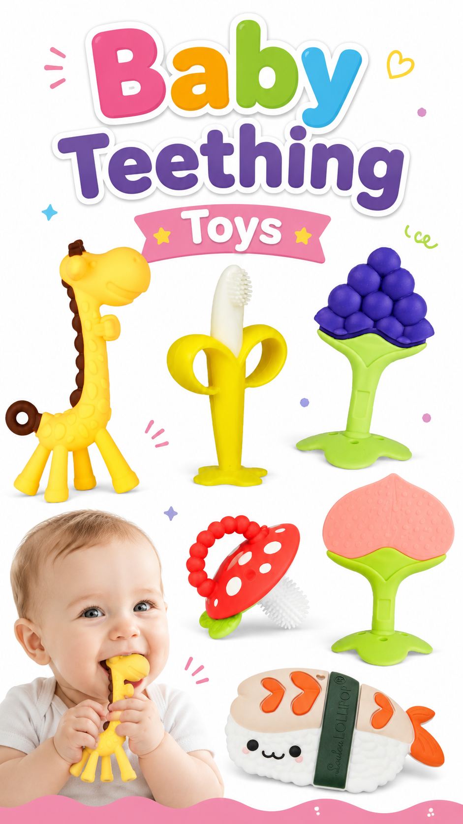 Baby Teething Toys