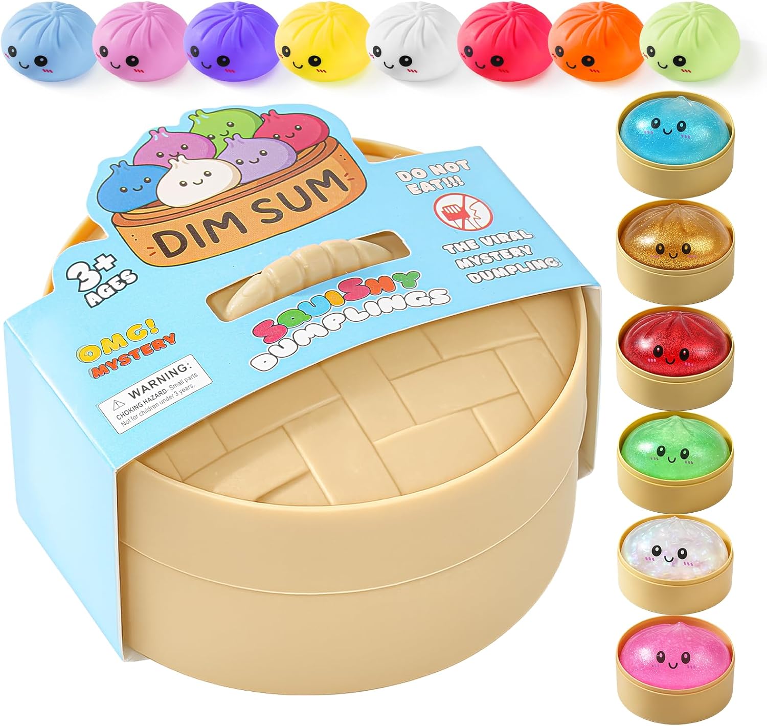 Dumpling Squishy Cute Squishy Dumpling Toy - Dumpling Toys for Kids