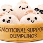 Emotional Support Dumplings by Relatable Cuddly Stuffed Plushies Doll