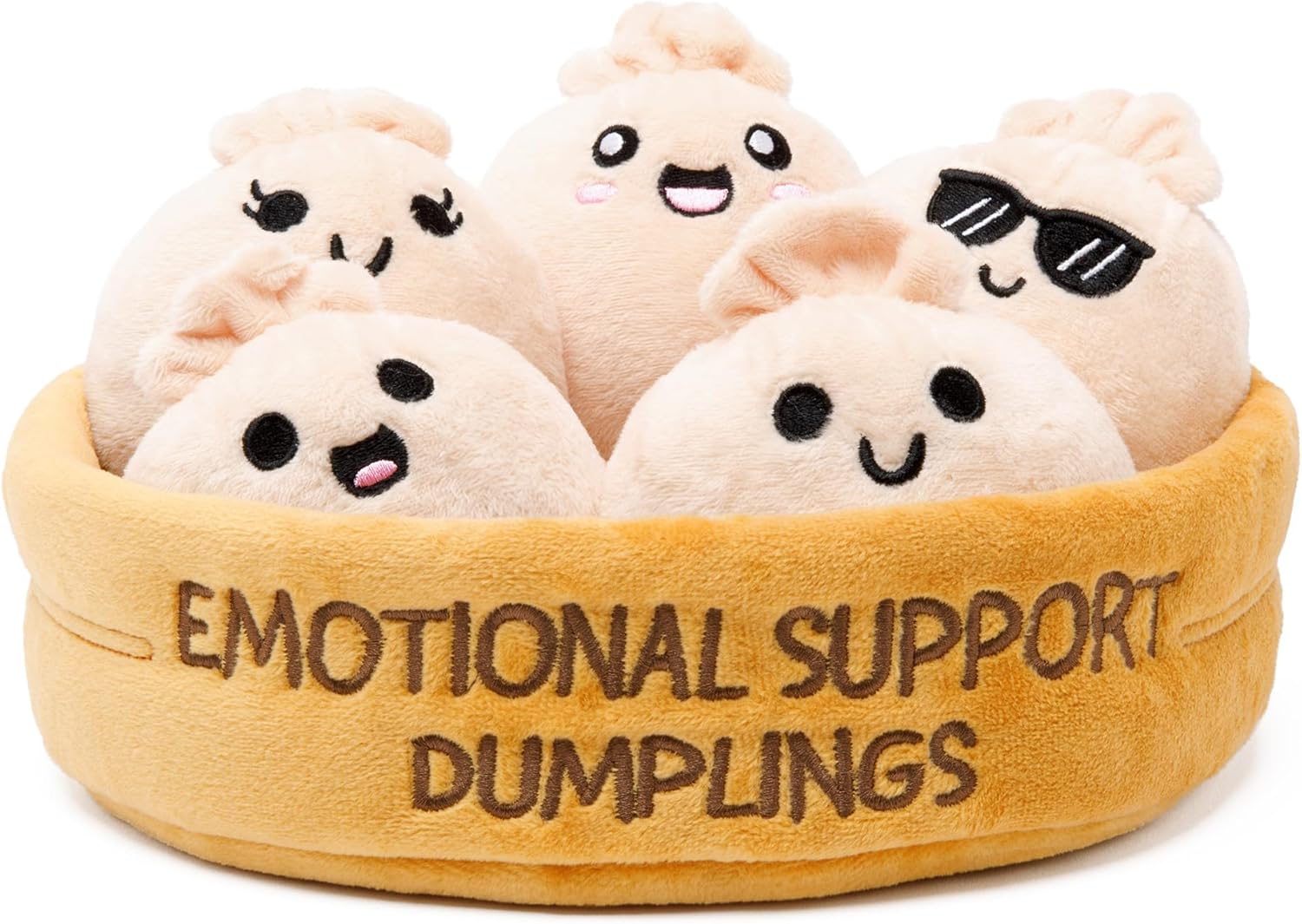 Emotional Support Dumplings by Relatable Cuddly Stuffed Plushies Doll