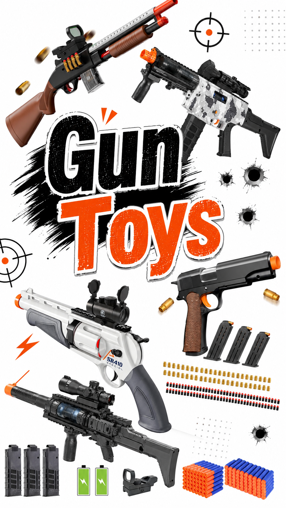 Gun Toys for Kids and Adult