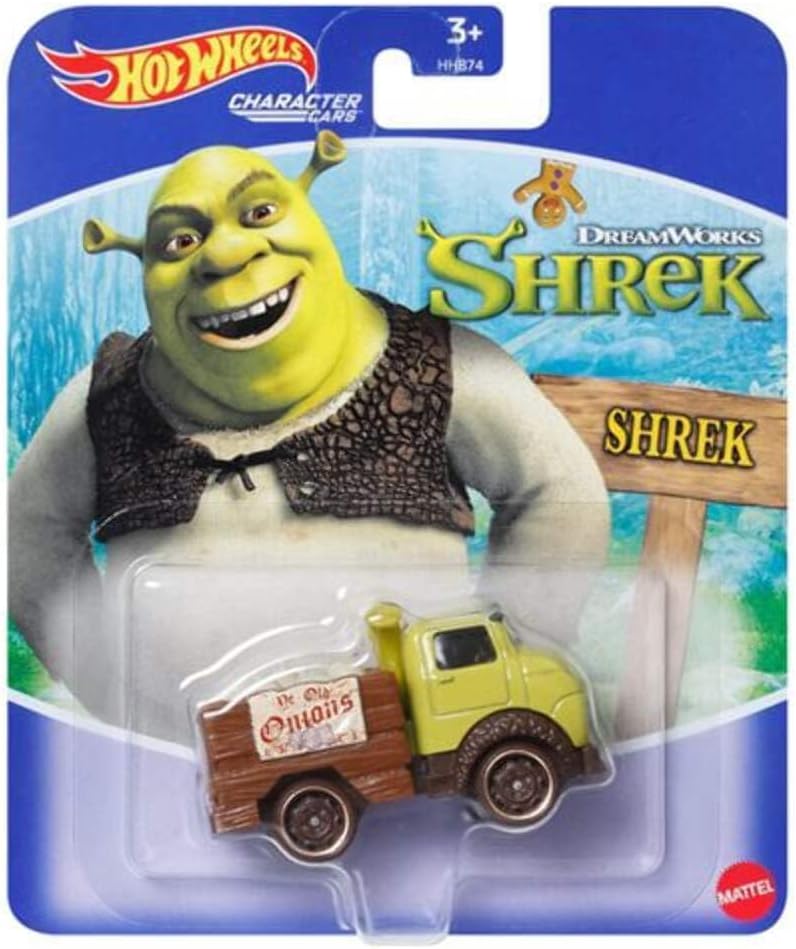 Hot Wheels Shrek Character Car
