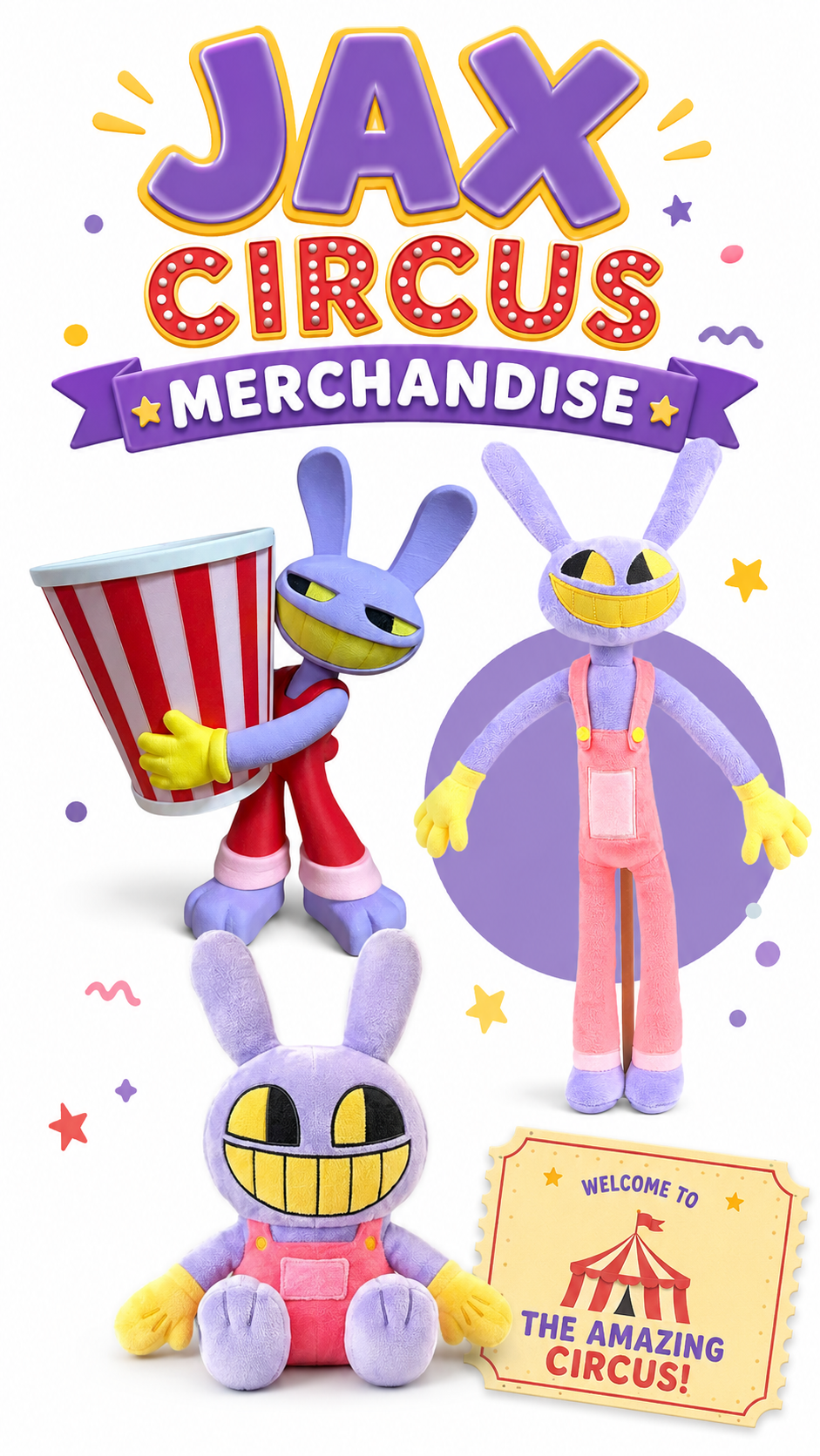 Jax Circus Merchandise