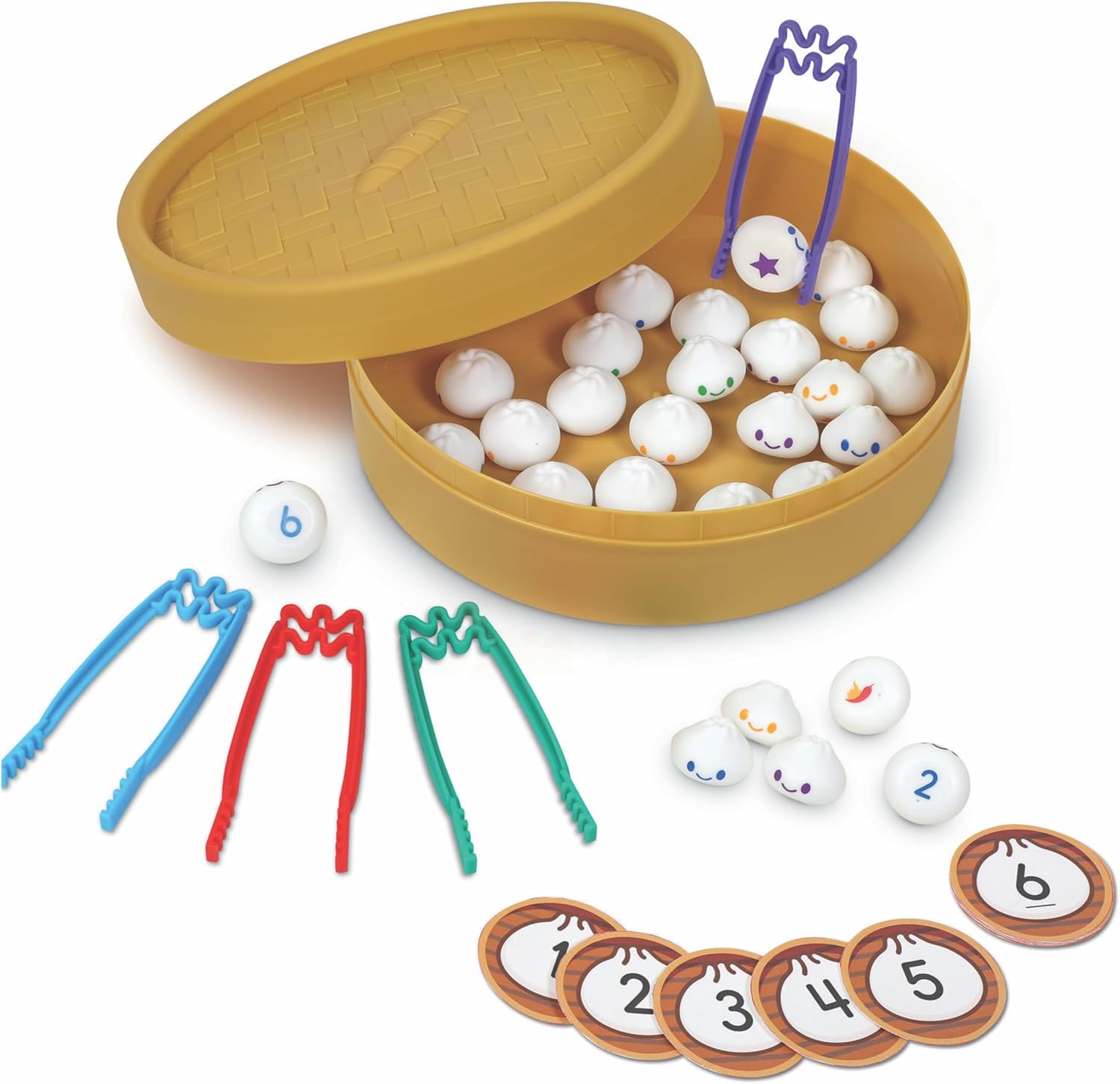 Learning Resources Math Game Squishy Dumpling Toy - Dumpling Toys for Kids