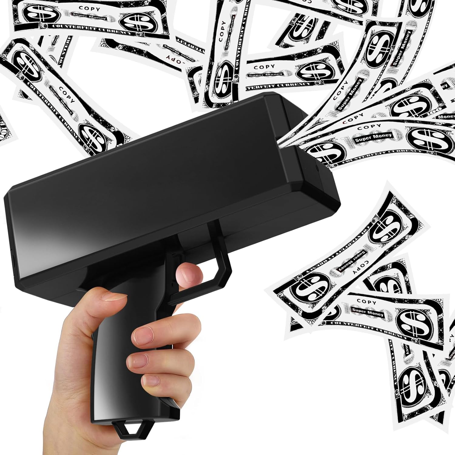 Make it Rain Money Gun Paper Playing Spary Money Toy Gun - Gun Toys for Kids and Adult