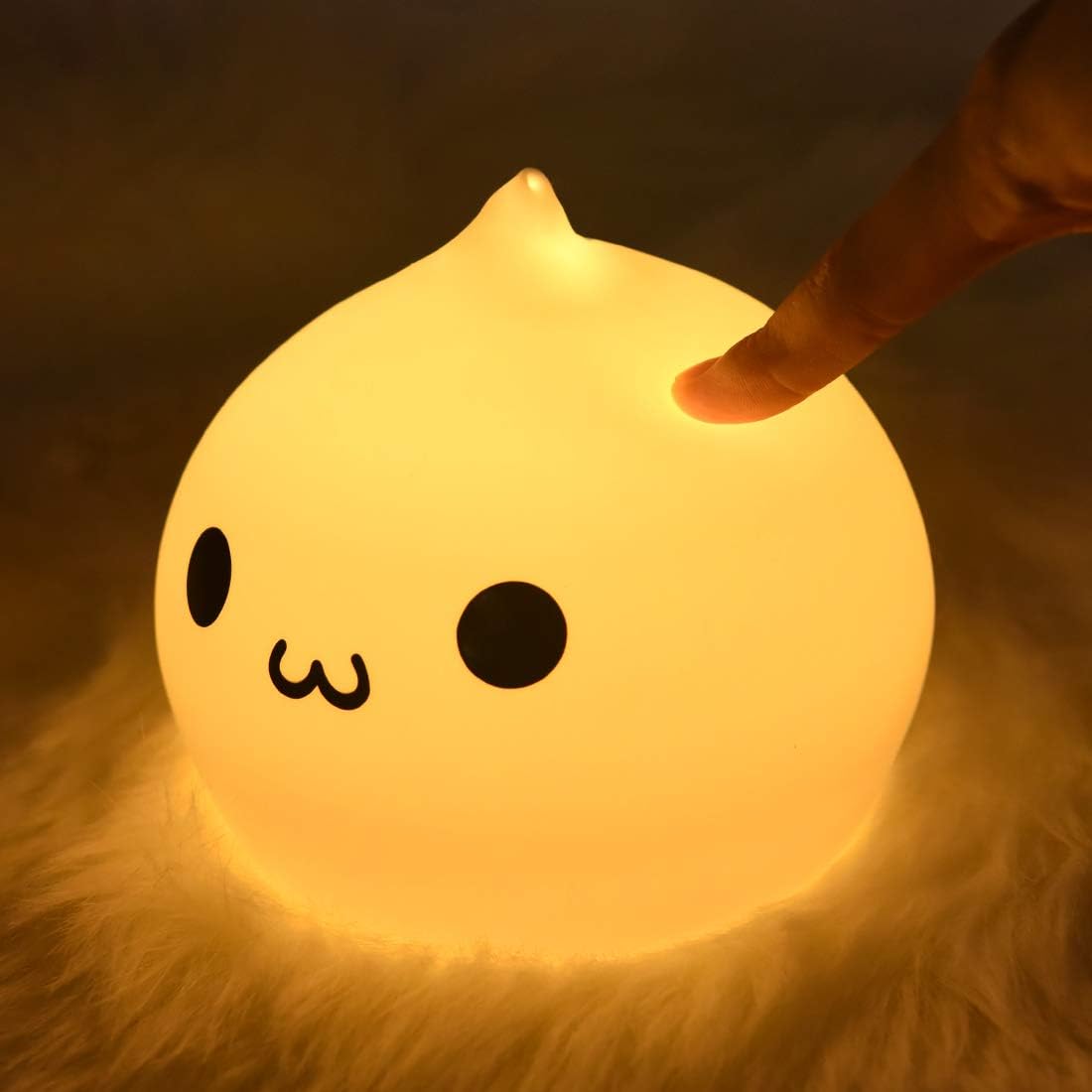 Night Light for Kids Cute Lamp Dumpling - Dumpling Toys for Kids