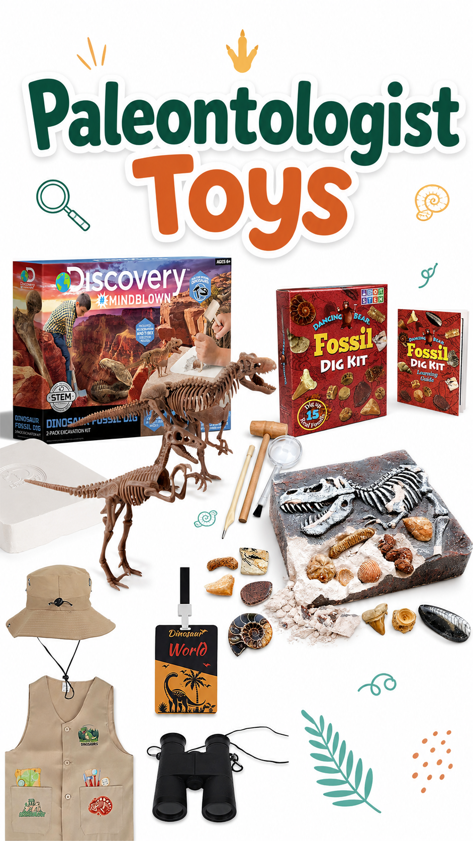 Paleontologist Toys for Kids