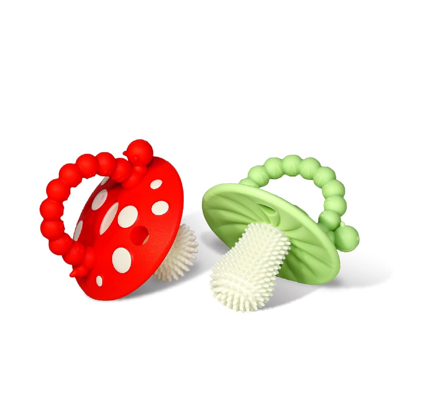 RaZbaby Soft Silicone Infant & Baby Teether Toy Pacifier