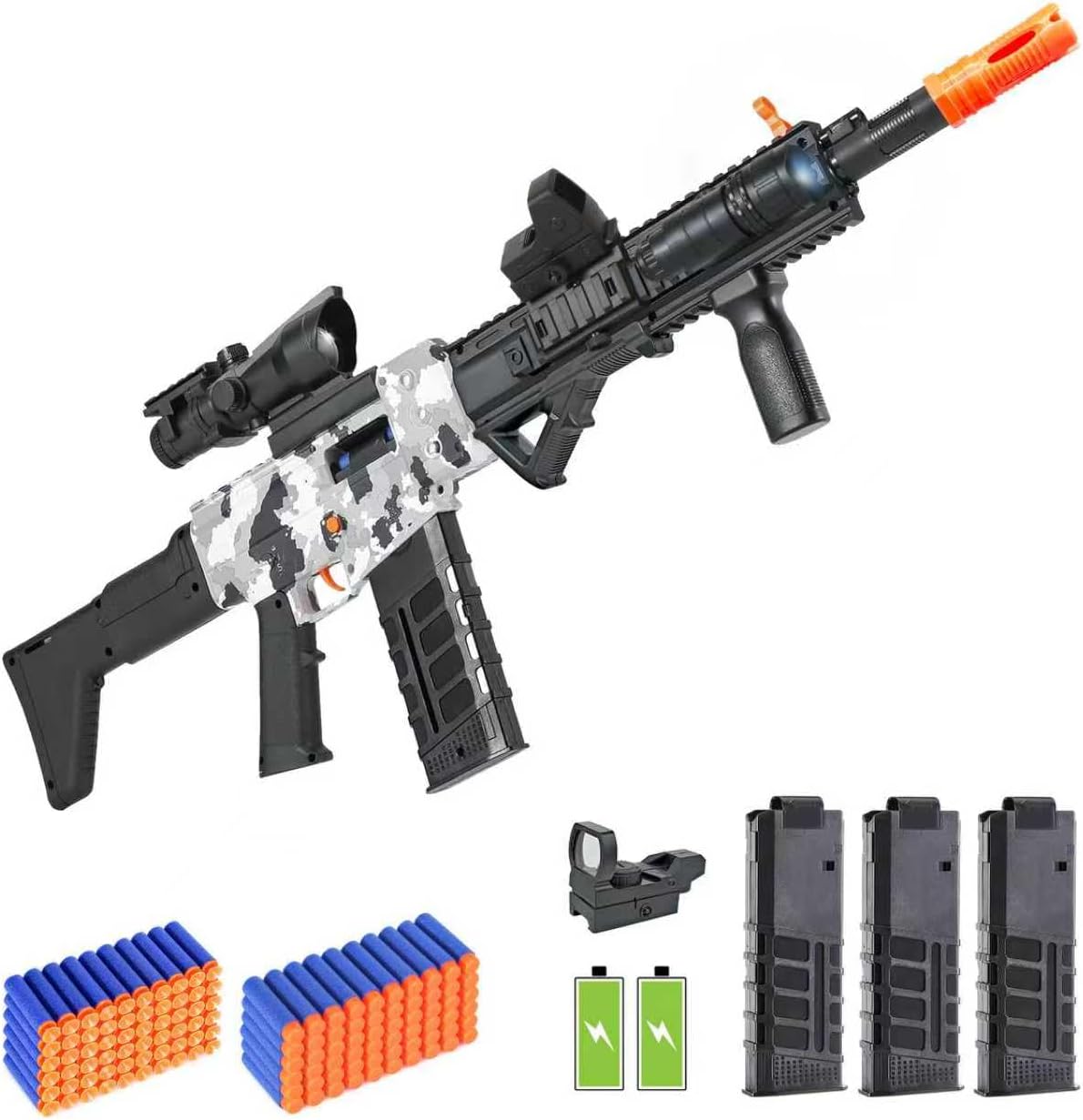 Realistic Toy Gun for Nerf Guns Darts Foam Blaster - Gun Toys for Kids and Adult