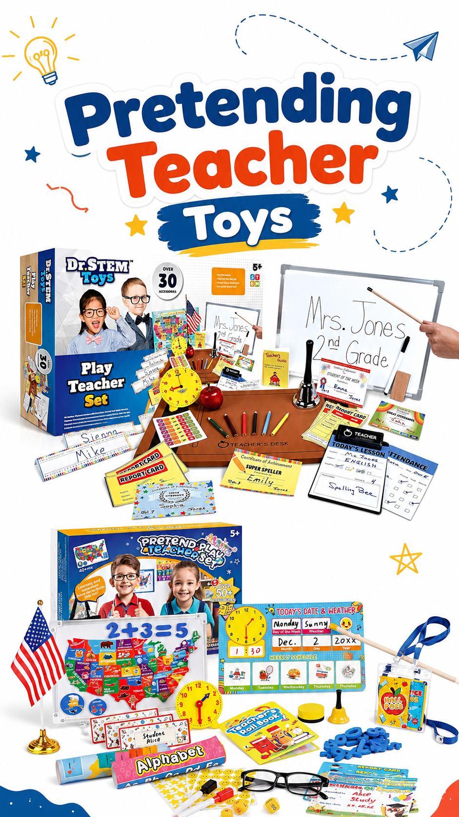 8 Fun and Educational Teacher Toys for Kids to Learn at Home