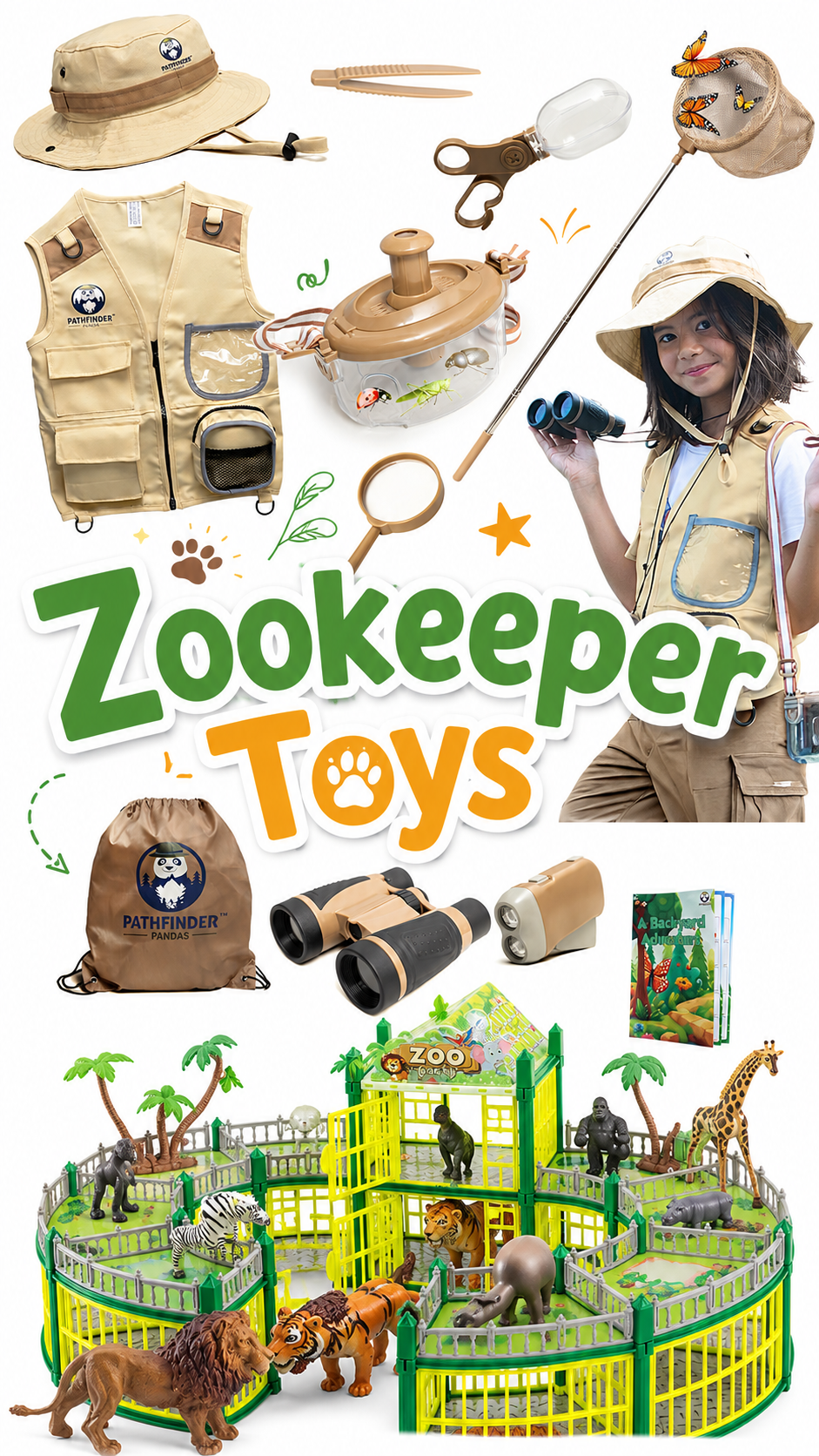 Zookeeper Toys for Kids