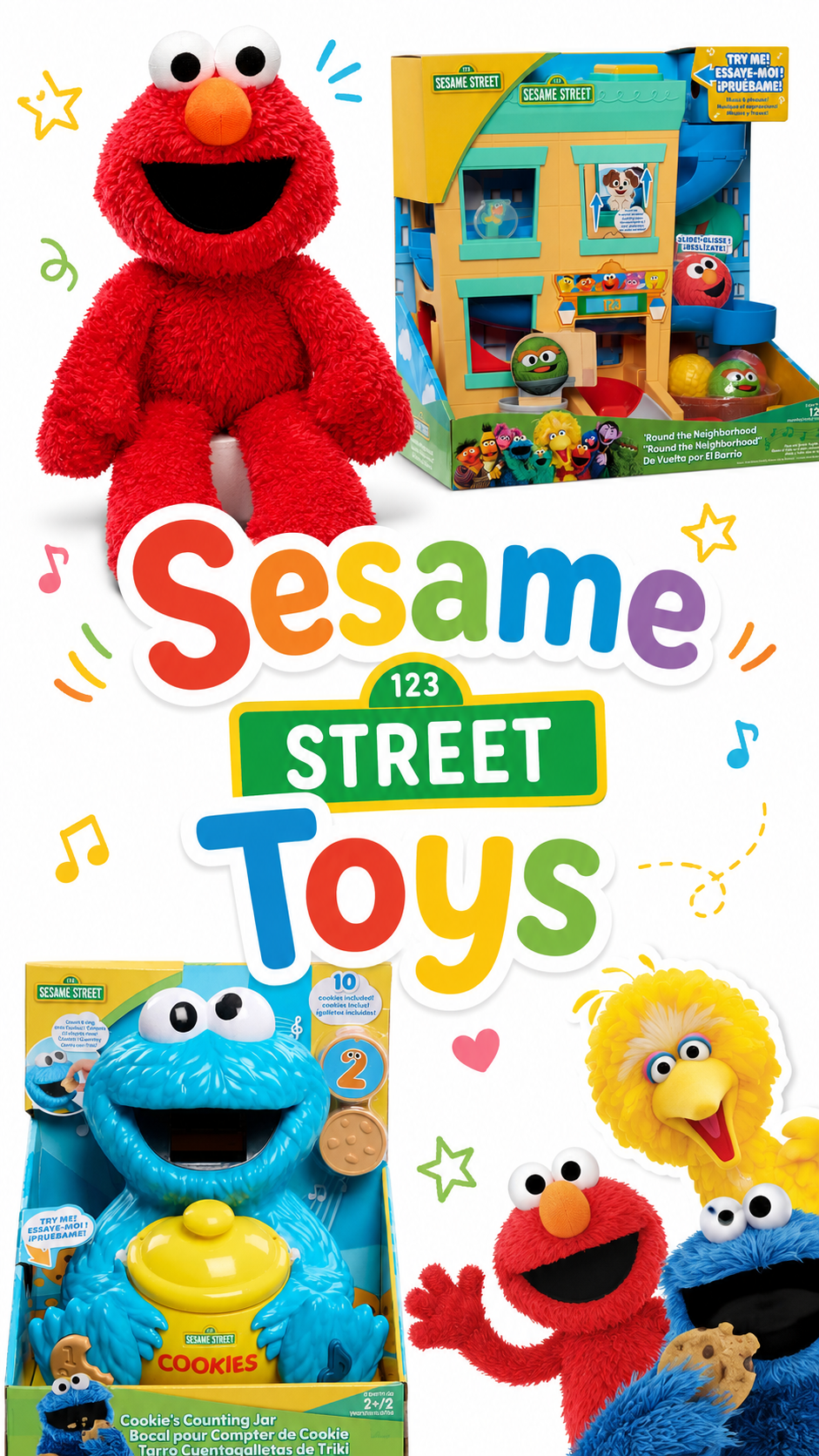 Sesame Street Toys for Kids