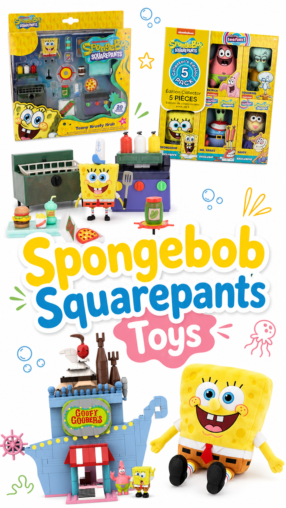 Spongebob Squarepants Toys for Kids