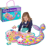 Peaceable Kingdom Jumbo Mermaid Floor Puzzle