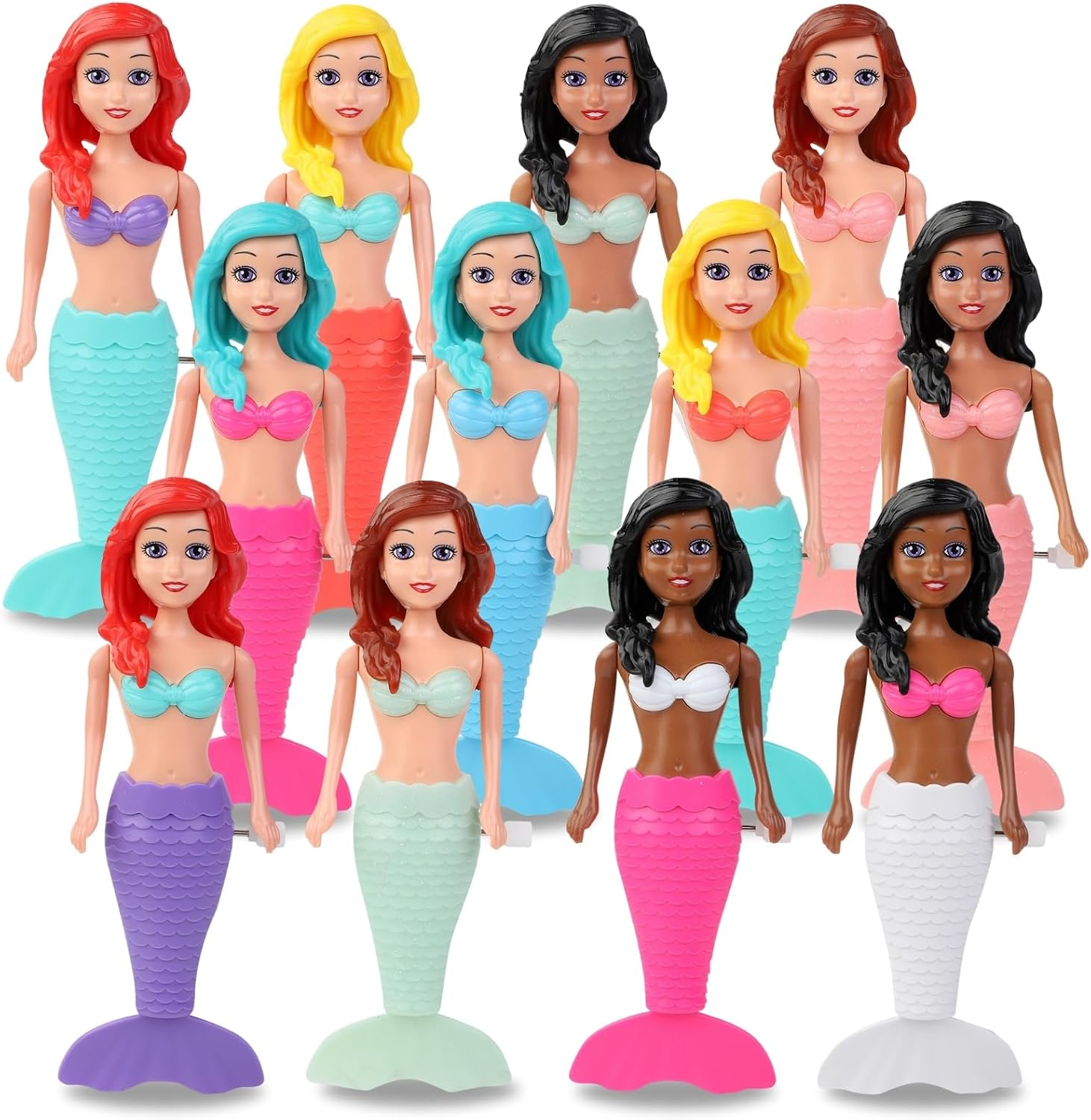 Mermaid Bath Toys for Toddlers Kids Girls
